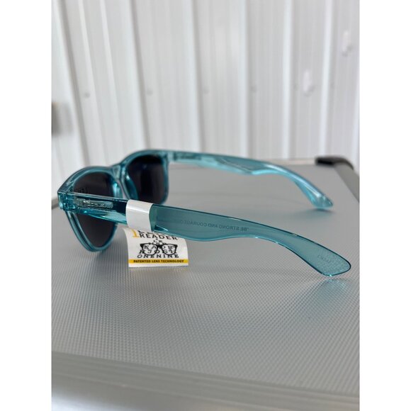 Kreedom Reverb 1 Lens Reader Glasses Blue Frame UV Protection Blue Eyewear NEW - Picture 3 of 6